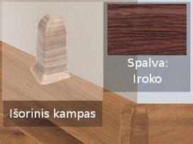 Grindjuostė termoplasto Vox, (50) iroko | Kampas SMART FLEX / IZZI, išorinis