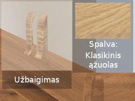 Grindjuostė termoplasto Vox, (60) klasikinis ąžuolas | Užbaigimas SMART FLEX / IZZI, dešininis; kairinis