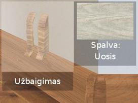 Grindjuostė termoplasto Vox, (61) uosis | Užbaigimas SMART FLEX / IZZI, dešininis; kairinis