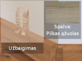 Grindjuostė termoplasto Vox, (78) pilkas ąžuolas | Užbaigimas SMART FLEX / IZZI, dešininis; kairinis