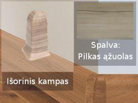 Grindjuostė termoplasto Vox, (78) pilkas ąžuolas | Kampas SMART FLEX / IZZI, išorinis