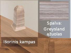 Grindjuostė termoplasto Vox, (88) greysland ąžuolas | Kampas SMART FLEX / IZZI, išorinis