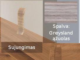 Grindjuostė termoplasto Vox, (88) greysland ąžuolas | Sujungimas SMART FLEX / IZZI