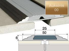 Profilis Effector A10 sujungimo, su juoda guma | auksinis 270 cm 50x6 mm
