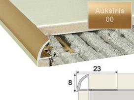 Profilis Effector A53 užbaigimo | A53 auksinis 250 cm 23x8 mm