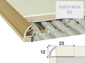 Profilis Effector A53 užbaigimo | A53 natūralus 250 cm 23x12 mm