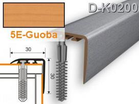 Profilis laiptams PVC Myck, 30 x 30 mm | guoba, 2 m