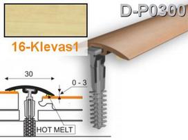 Profilis PVC Myck, 30 mm | klevas 1, 1 m