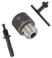 Galvutė gręžtuvui (raktu užveržiama) 1.5-13 mm + SDS adapteris Toko