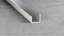 Profilis Effector U B31 aliuminis, nelygiakraštis 19.3x18x14.3 mm | 100 cm