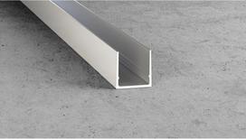 Profilis Effector U aliuminis | 10x12.9x10.5x9.5 mm, 200 cm