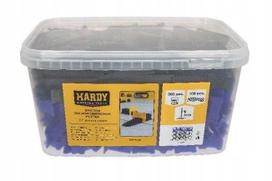 Plytelių išlyginimo sistema Hardy | segtukai 1,0 mm, 300 vnt + pleištai 100 vnt