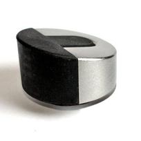 Durų atrama A-80006-01 Aspro | d-45x25mm sidabro spalva