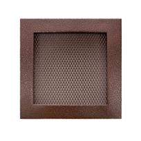Grotelės židiniui HEARTH, vario spalvos, 170 x 170 mm