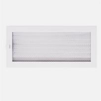Grotelės židiniui HEARTH, baltos, 170 x 370 mm