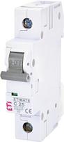 Automatinis jungiklis ETIMAT6, 1P, C, 6kA, 25 A