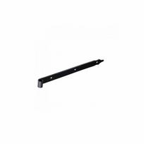 Lankstas vartams 82042, 1.3 cm x 3.5 cm, 40 cm, 0.4 cm juoda