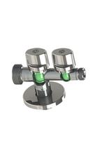 Kampinis ventilis COMB1MAC, 1/2"x3/4"x3/8", su veržle 10 mm