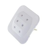 Trišakis KOPP, 10A, 250V, baltos spalvoa