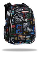 Kuprinė CoolPack Big City, juoda/įvairių spalvų