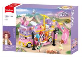 Konstruktorius Sluban Girls dream Music M38-B1165, plastikas