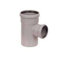 Vidaus kanalizacijos trišakis HTplus, Ø 110 / 75 mm, 87°