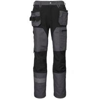 Darbo kelnės Bo Safety Cirius, juoda/pilka, 54 dydis