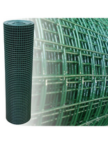 Suvirintas tinklas, 2,1 x 25.4 x 12.7 x 1000 mm, žalias, 25m