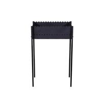 Grilis DM Grill, juoda, 27 cm