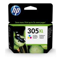 HP 305XL didelės talpos spalvoto (Tri-color) rašalo kasetė (~200 kopijų)
