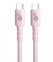 TB USB-C to USB-C 60W jelly cable, 1m, pink