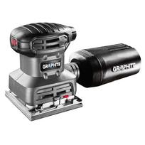 Vibracinis šlifuoklis GRAPHITE 220 W, padas 104x112mm