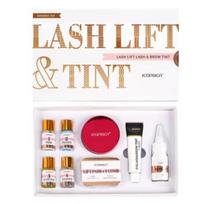 Blakstienų laminavimo ir dažymo rinkinys Lash Lift & Tint Iconsign, Black