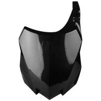 Startinis numeris (plastron), spalva Juoda Tinka: KAWASAKI KX 250 2013-2016
