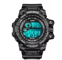Vyriškas sportinis laikrodis Sport Watch juodas D302