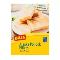 Šaldyta aliaskinės menkės filė BILLA, 400 g