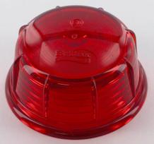 Žibinto gaubtas, raudonas, apvalus Ø60 mm LH/RH "Britax
