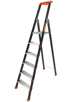 Kopėčios vienpusės profesionalios Tubesca KOLOS, 6 pakopų, 336 cm, 219 cm