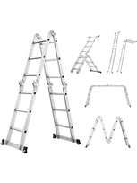 Sulankstomos kopėčios 4x3, 95 - 370 cm