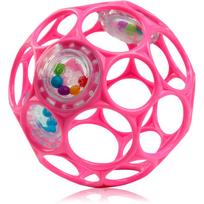 Oball Rattle barškutis 0 m+ Dark pink 1 vnt.