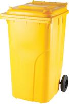 Europlast Austria ATESTY atliekų ir šiukšlių dėžė - geltona 240L