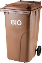 Europlast Austria BIO atliekų ir maisto atliekų konteineris ATESTY - rudas 240L