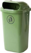Europlast Austria DIN 50L miesto atliekų dėžė stulpui arba sienai - žalia