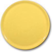 Hendi Patvari Speciale geltonos spalvos porcelianinė picos lėkštė 330 mm - 6 vnt. rinkinys.