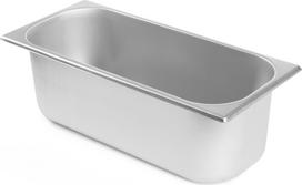 Hendi Profesionalus nerūdijančio plieno ledų padėklas 360x165x120 mm, 5 l talpos - 807019