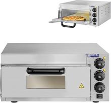 Royal Catering 1x40 cm picų kepimo krosnelė su viena ertme 2000 W 230 V 120 min. laikmatis