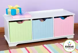KidKraft suoliukas - žaislų dėžė 14565