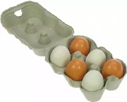 Mediniai kiaušiniai dėžutėje BJ711