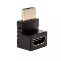 RoGer 90 paauksuotas HDMI ilgintuvas 1080P 90 laipsnių dešiniojo kampo jungtis