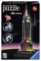 Ravensburger dėlionė "3D Puzzle Eiffel Tower. Night Edition"